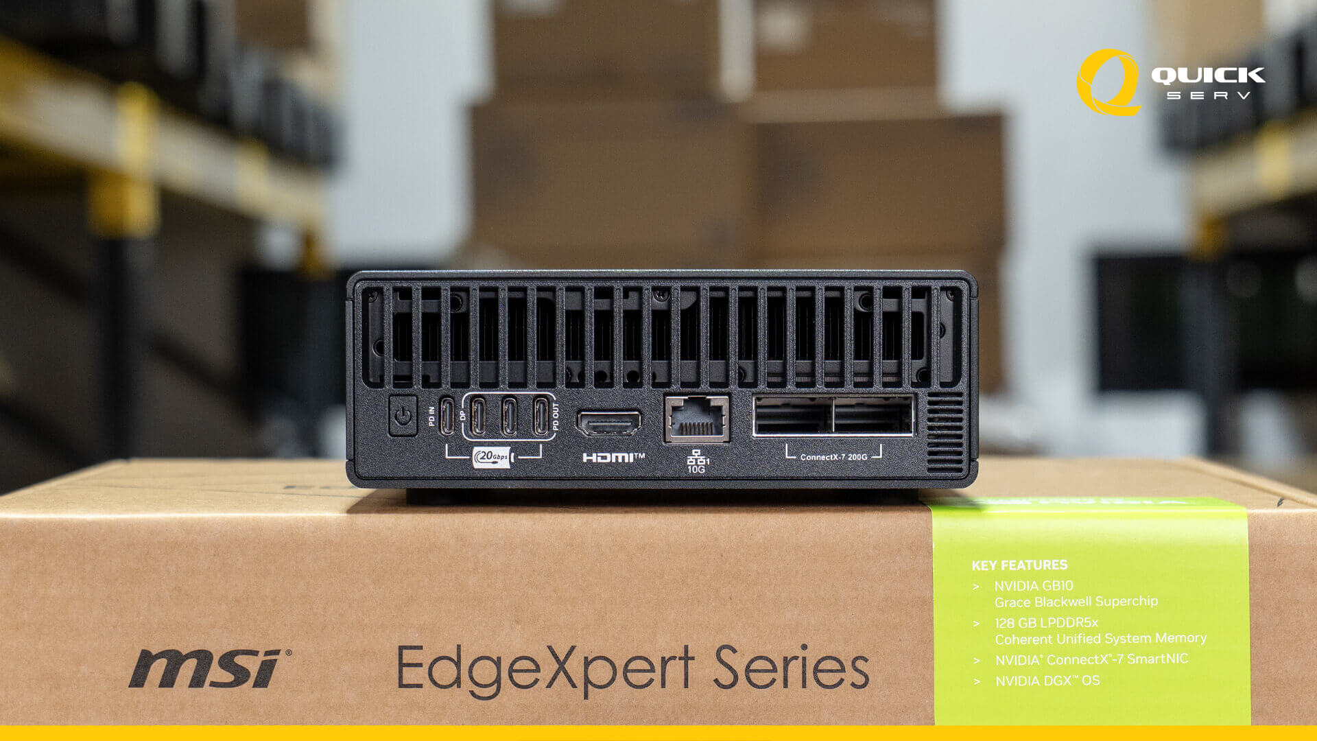 MSI EdgeXpert 60STH back in warehouse quickserv